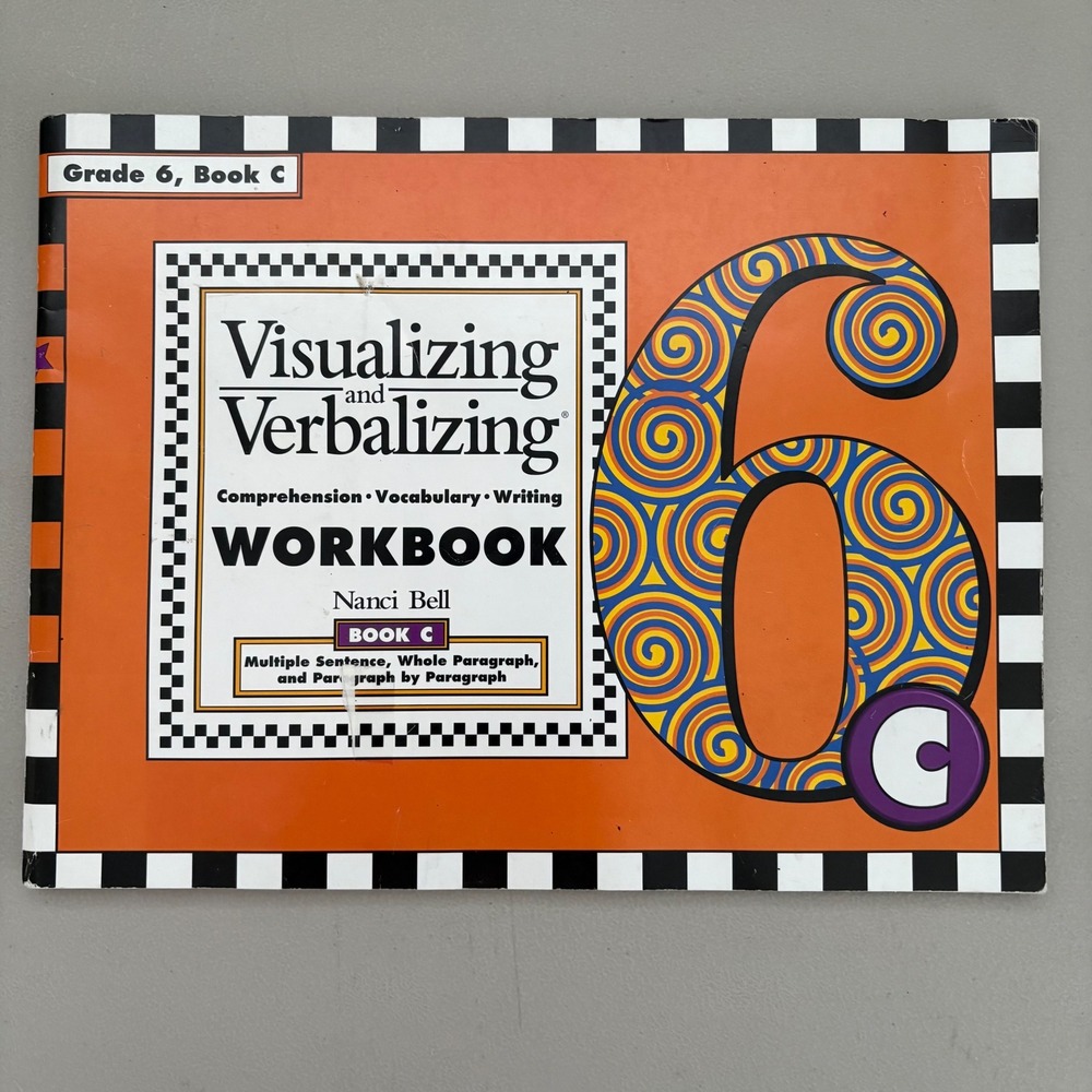 Visualizing and Verbalizing Workbook Grade 6 Book C Nanci Bell Gander Publishing